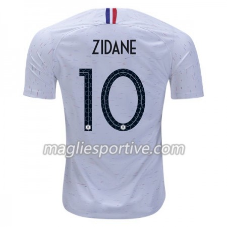 Completo Calcio Francia Zidane 10 Divisa Trasferta Mondiali 2018